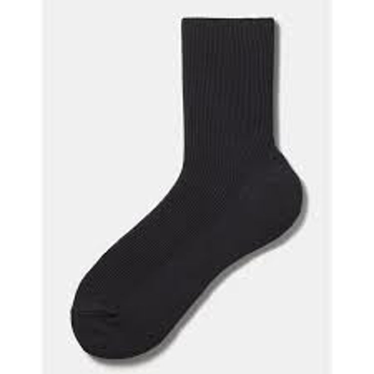 Picture of EWB495 EASYWEAR HIGH QUALITY COTTON 3 PACK BLACK SOCKS